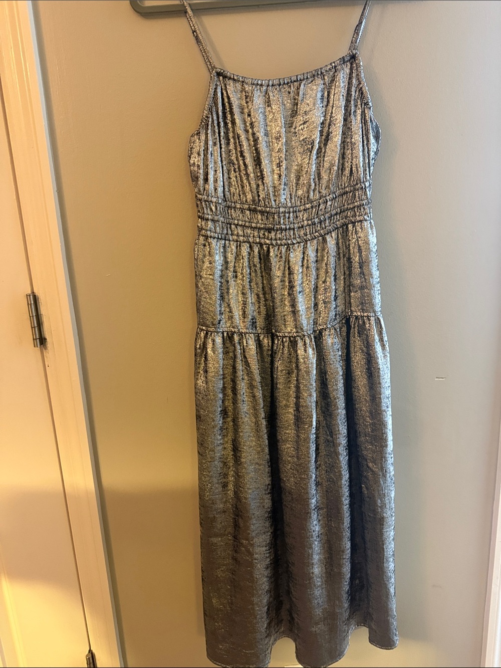 Old Navy Metallic Flowy Dress